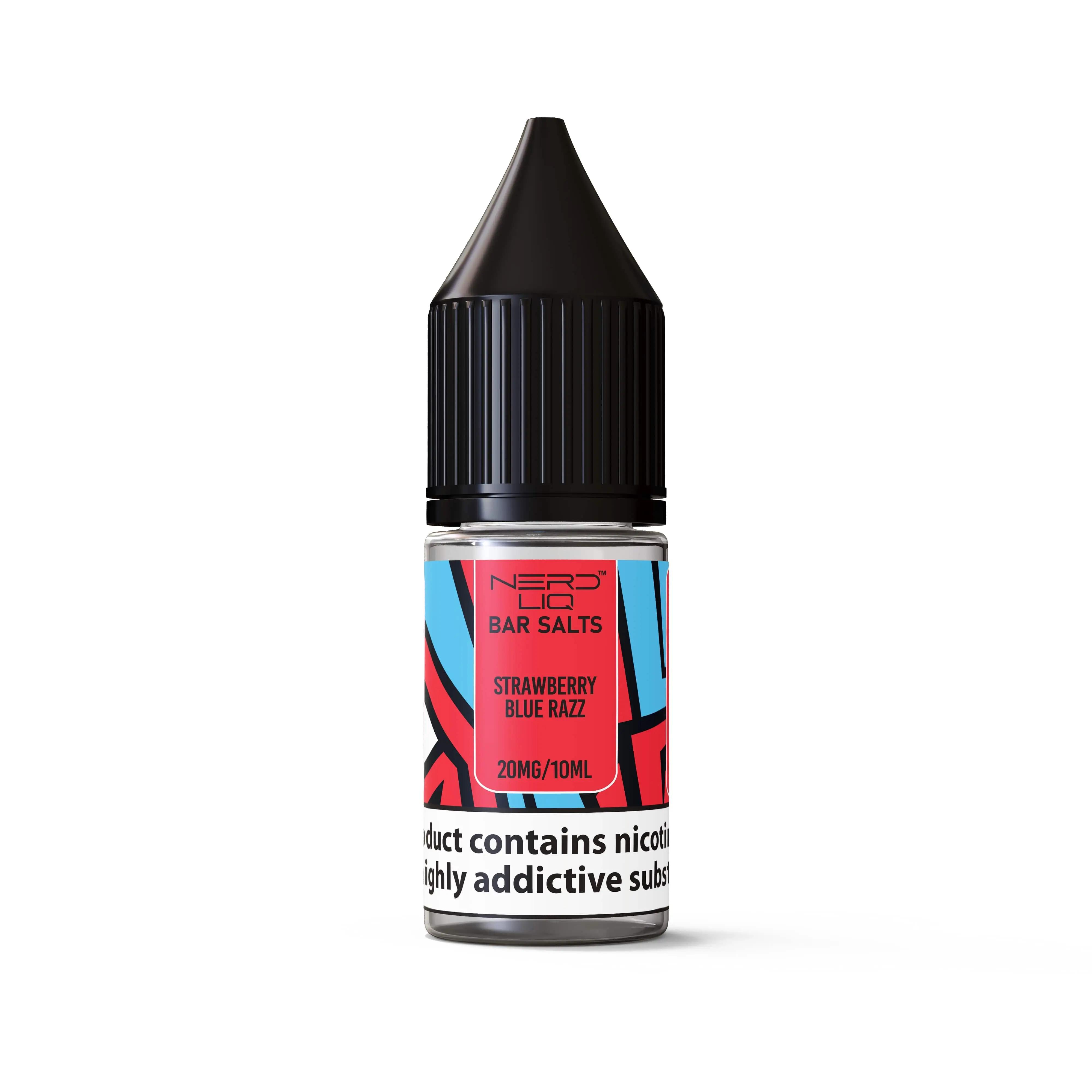 Product Image of Strawberry Blue Razz Nic Salt E-liquid by Nerd Liq 10ml